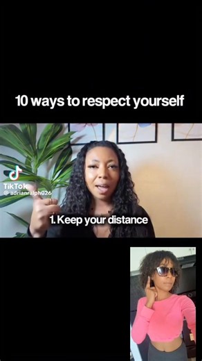“10 Ways To RESPECT YOURSELF”