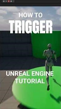 How to Use The Trigger Volume in Unreal Engine #UnrealEngine #GameDev #UE #IndieDev #FYP