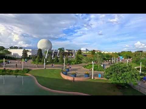 4k Epcot Monorail Timelapse Loop