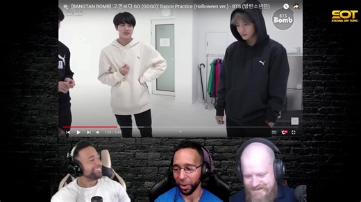 StayingOffTopic Reacts - GO (GOGO)' Dance Practice (Halloween ver.) - BTS