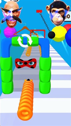 Slither Runner Race 100% Win game play #viral #short #game