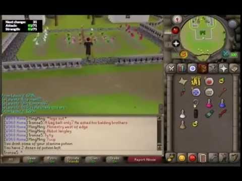 Runescape 2007 - "A Bag Belt Only?", He asked His Balding Brothers