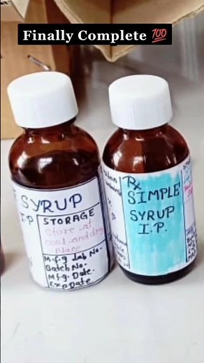 We Made Simple Syrup IP 66.7% w/w | #minivlog #pharmacy #lab #experiment.