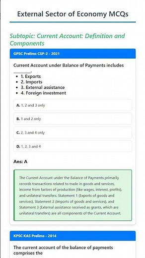 Current Account: Definition and Components