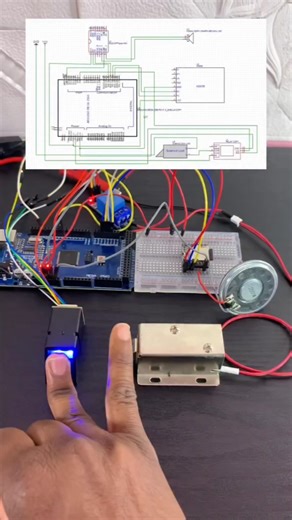 Solenoid Door Lock controlwith Audio Alert using Arduino and DFplayer Mini |LCD Display #arduinoide