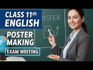 🔥Class 11th English, poster making ,exam writing #english #englishwriting #englishgrammar