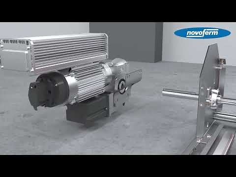 Montage Novoferm Schnelllaufrolltor "NovoZip"