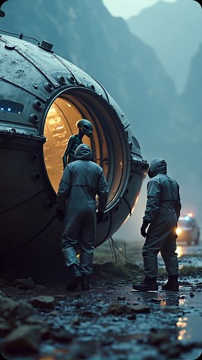 19K views · 2.2K reactions | Scientists trying to get an alien to come out the UFO peacefully! Leaked footage from whistleblower! #UFOs #uaps #ufo #aliens #alien #uap | Ufonomenon | Facebook