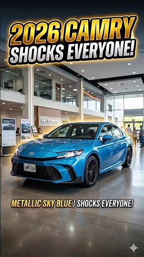 2026 Toyota Camry Review: The Sedan Everyone Will Be Buying!#ToyotaCamry #2026Camry #Toyota