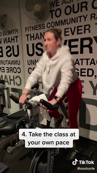 Ready to take your first SoulCycle ride? We’ve got a few tips for you 💛 #soulcycle #fitness #fittok #cycling #spin