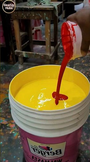 The Most Brilliant Color Mixing Technology Ever! 💥 #shorts