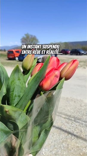 🌷La nature écrit des poèmes que seuls les yeux savent lire..🌷#provence #france #voyageurs #tulip