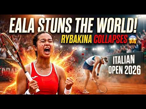 Can Alex Eala defeat Elena Rybakina at the Italian Open?