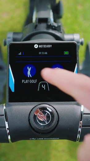 Clubhouse Golf on Instagram: "Motocaddy's 2024 M5 GPS Electric Trolley Available Now  The all-new trolley from Motocaddy comes with cable-free battery and automotive-inspired styling. It boasts fast, accurate, high-performance GPS through its super-responsive crystal-clear 3.5" touchscreen.⁠ ⁠ Offering front, middle, and back distances, hazard information, plus a dynamic green graphic with moveable pin, you can also stay connected with Bluetooth® smartphone alerts and WIFI updates."