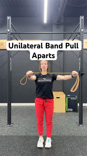 Unilateral Band Pull Aparts