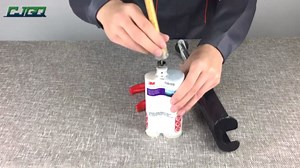 Dual Epoxy Gun for 200 mL/6.75 fl oz (2:1 Mix Ratio) Double Cartridge Panel Bond 08115-08116 （Scarlet & Black）