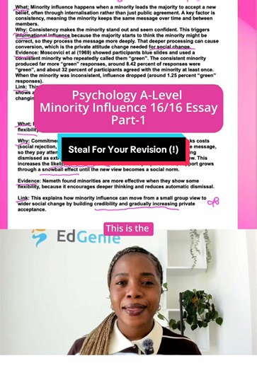 Understanding Minority Influence in Social Psychology