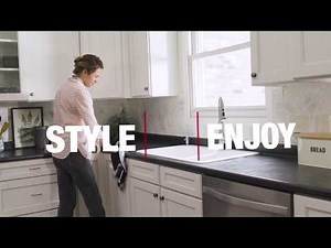 #DIYDAYS - Thin Brick Backsplash