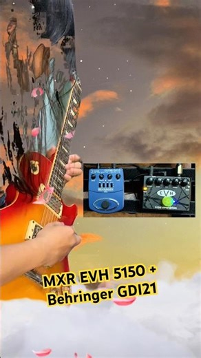 MXR 5150 + Behringer GDI21 #guitar #heavymetal
