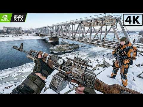 Silent Route to Freedom, Escaping Moscow | Realistic Graphics Gameplay - Metro Exodus 4K 60fps