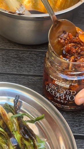 This isn’t your average chili oil. It's chef-made, complex, and designed to elevate the everyday. Think depth, texture, and layers - not just spice. Here’s what’s inside the jar (and why it slaps): 🧄 Crispy Shallots & Garlic 🌶️ Gochugaru, Sichuan Peppercorns, Spices 🇦🇺 Made with Over 85% Aussie Ingredients 👩‍🍳 Chef-Crafted, Kitchen-Tested Made for bold flavour. Built to make food sing. ❤️‍🔥 sixeyedscorpion.com | Six-Eyed Scorpion