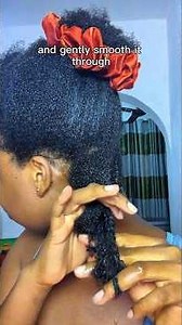 The BestWay To Detangle 4B/4C HairWith Less Breakage #haircare #flaxseedgel #lengthretention #viral