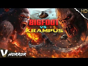 An epic battle between good and evil | Bigfoot Vs Krampus | Full Horror Movie