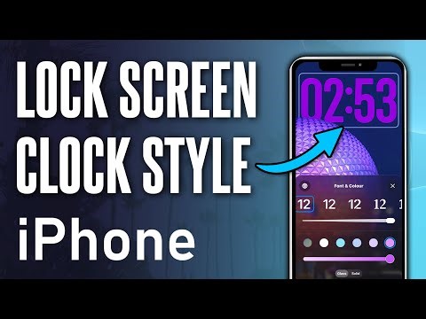 How to Change Lock Screen Clock Style on iPhone (Updated)