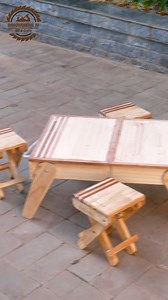 41K views · 438 reactions | Making A Folding Suitcase To Dinning Table and Chairs  #suitcasetable #travelhack #dininggoals #dininghack #interiordesign #homedecor #travelhack #diningonthgo #minimalism | Woodworking TV | Facebook