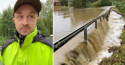 Kim i Kramfors riskerar att bli avskuren: ”Svårt se att vägen är kvar imorgon”