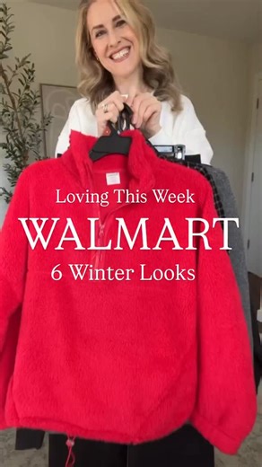 Dianna Baros on Instagram: "Comment SHOP for links ❄️ What I’m loving from Walmart this week ✨ cozy fleece tops from just $10.98, the best new athleisure set, Free Assembly $19 bootcut jeans & the perfect festive sweater to ring in the new year! https://liketk.it/5HyIc #winteroutfit #walmart #walmartstyle #walmartfashion #whoawaitwalmart walmartoutfit walmartdeals affordablefashion affordablestyle budgetfashioj budgetstyle"