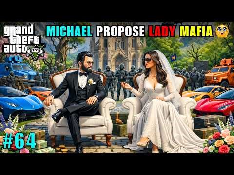 MICHAEL PROPOSED RUSSIAN LADY MAFIA | GTA 5 CINEMATICS GAMEPLAY #64