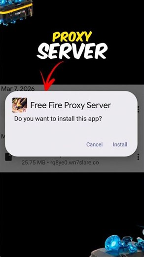 HOW TO DOWNLOAD REAL PROXY SERVER | FREE FIRE ANDROID (2026)😱