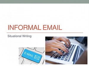 Informal email - SlideServe