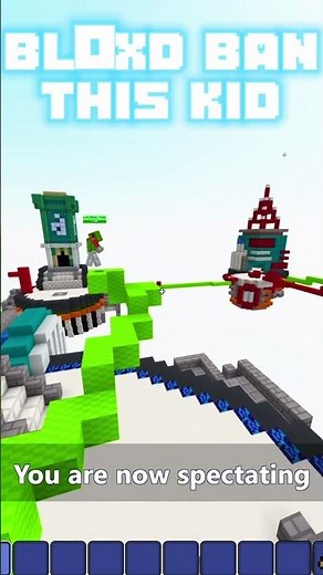 Bloxd.io hacked by #hacker #hack #bedwars #gaming #pvp #bloxdio