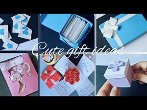 💞5 Gift ideas for best friend | DIY Cute gift ideas💞 | Easy paper craft idea | Gift ideas with paper