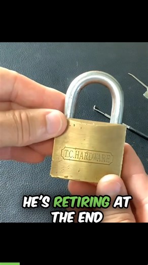 TC Hardware padlock picked open | Thanks Simon for the lock and have a Happy Retirement #asmr #hack #hacker #escape #security #prep #tactical #lockpicking #science #howto #military #secret #viralvideo #fyp | LockPicking Pro