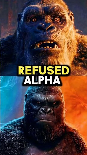 Why King Kong Ignored Ghidorah Alpha Call 🤔 #kingkong #godzilla