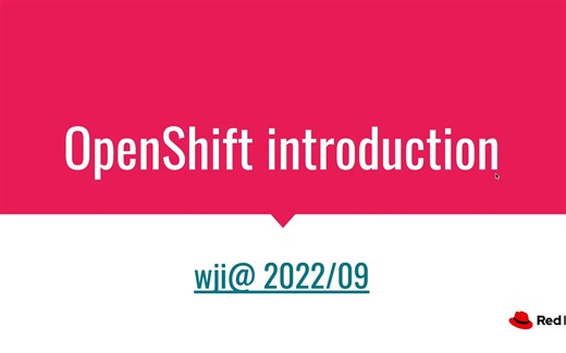 OpenShift introduction