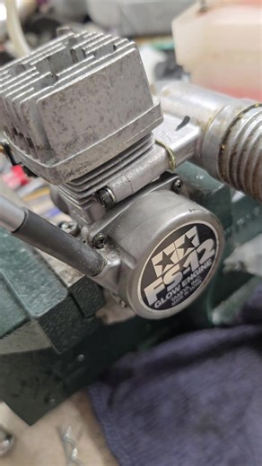 vintage tamiya nitro engine #rc #nitro #vintage #engine #oldschool