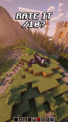 Fallen Ender Dragon! #shorts