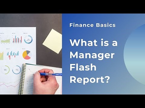 What is a manager flash report? Hotel reports for managers.