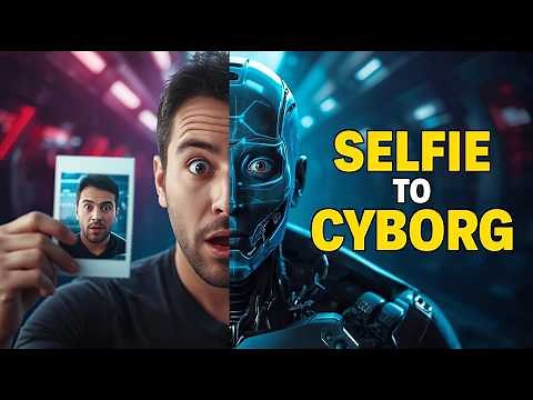 Turn Selfies Into Cyborgs - How to Transform Your Photo with AI Tutorial
