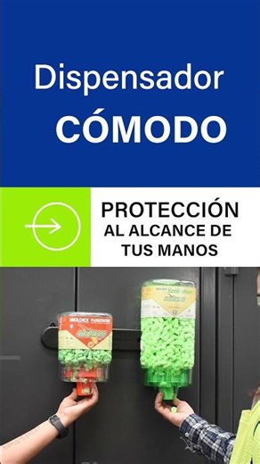 Dispensador de Tapones Moldex Ecostation #moldex #epp