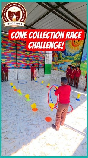 Cone collection Race Challenge!