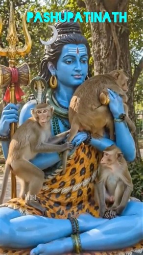 Lord shiva is called as Pashupatinath means the lord of all animals#shiva #pashuoatinath #mahadev.