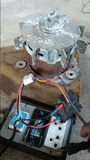 How to check the motor of a washing machine without using a meter. Easy and accurate. #tecnician ...