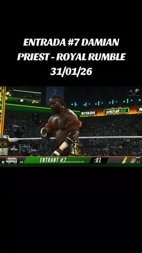 Damian Priest Entrance at Royal Rumble 2026