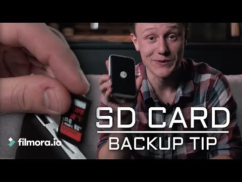 How to backup files like a PRO! Best tips on using SD card devices