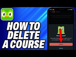 How To Delete a Course in Duolingo -Easy Fix